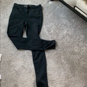 High rise skinny jeans